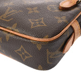 LOUIS VUITTON ルイヴィトン モノグラム マルリーバンドリエール ブラウン M51828 レディース モノグラムキャンバス ショルダーバッグ Bランク 中古 銀蔵