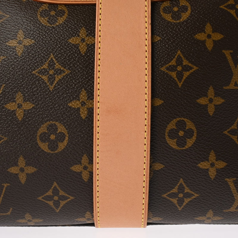 LOUIS VUITTON ルイヴィトン モノグラム マンハッタン GM ブラウン M40025 レディース モノグラムキャンバス ハンドバッグ ABランク 中古 銀蔵