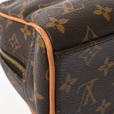 LOUIS VUITTON ルイヴィトン モノグラム マンハッタン GM ブラウン M40025 レディース モノグラムキャンバス ハンドバッグ ABランク 中古 銀蔵