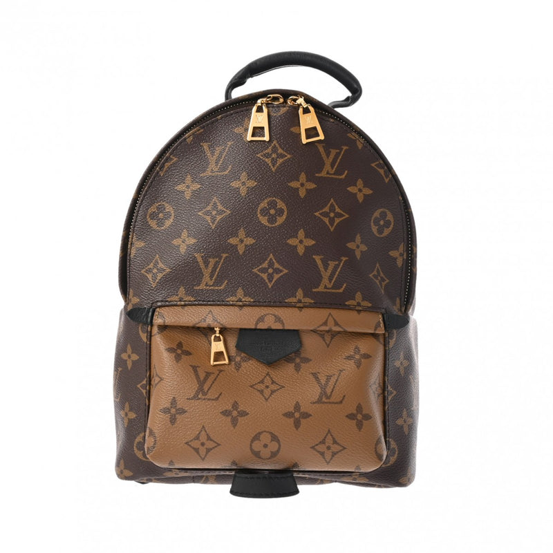 LOUIS VUITTON ルイヴィトン モノグラムリバース パームスプリングス バックパック PM 旧型 ブラウン M44870 レディース モノグラムキャンバス リュック・デイパック ABランク 中古 銀蔵