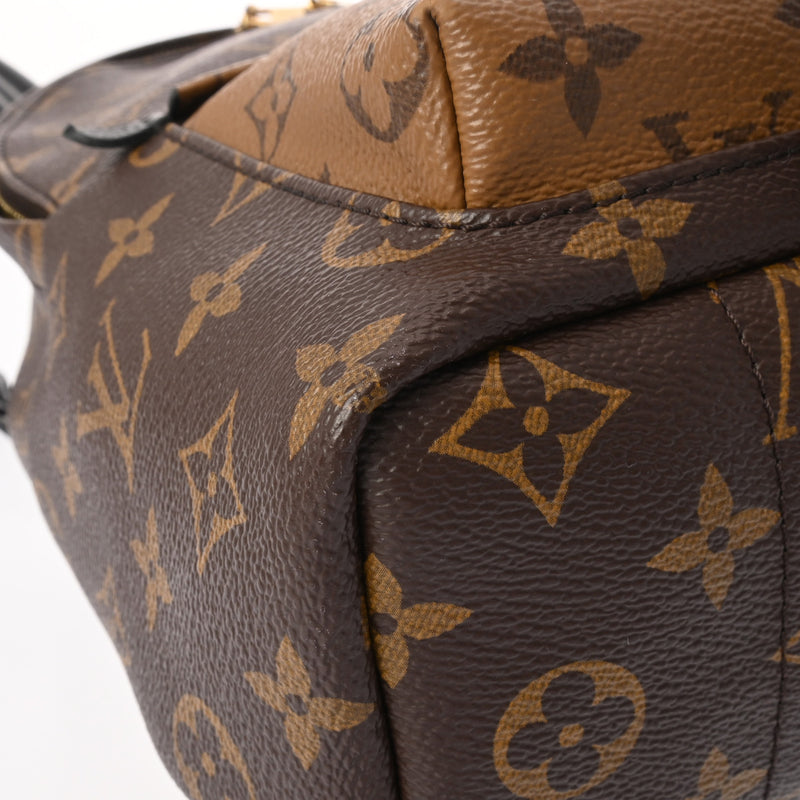 LOUIS VUITTON ルイヴィトン モノグラムリバース パームスプリングス バックパック PM 旧型 ブラウン M44870 レディース モノグラムキャンバス リュック・デイパック ABランク 中古 銀蔵