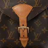 LOUIS VUITTON ルイヴィトン モノグラム モンスリ MM ブラウン M51136 レディース モノグラムキャンバス リュック・デイパック Bランク 中古 銀蔵