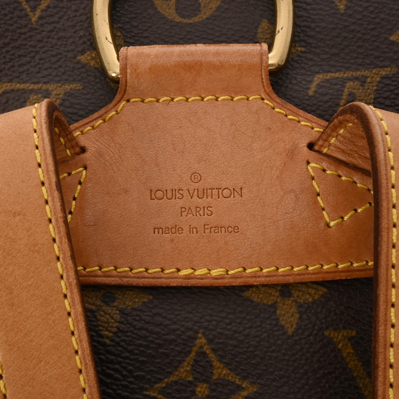 LOUIS VUITTON ルイヴィトン モノグラム モンスリ MM ブラウン M51136 レディース モノグラムキャンバス リュック・デイパック Bランク 中古 銀蔵