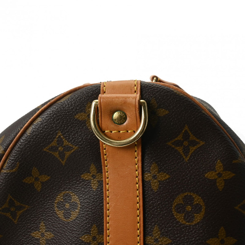 LOUIS VUITTON ルイヴィトン モノグラム キーポル バンドリエール 60 ブラウン M41412 ユニセックス モノグラムキャンバス ボストンバッグ Bランク 中古 銀蔵