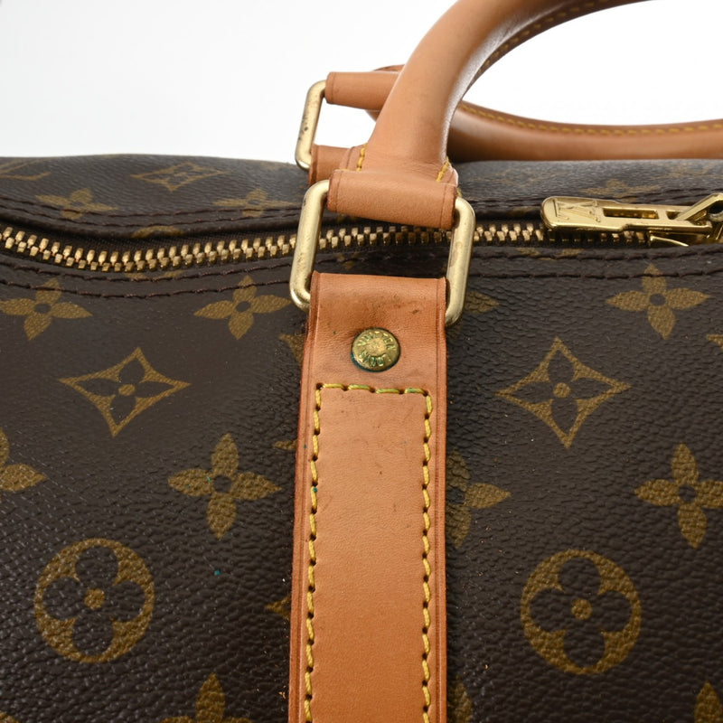 LOUIS VUITTON ルイヴィトン モノグラム キーポル バンドリエール 60 ブラウン M41412 ユニセックス モノグラムキャンバス ボストンバッグ Bランク 中古 銀蔵