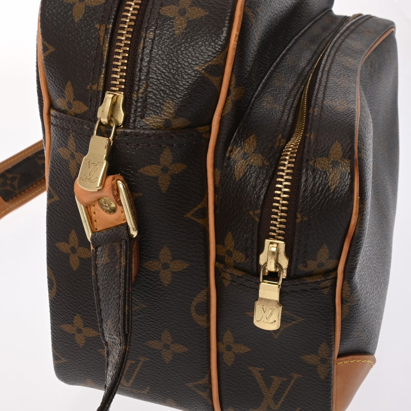 LOUIS VUITTON ルイヴィトン モノグラム ナイル ブラウン M45244 ユニセックス モノグラムキャンバス ショルダーバッグ ABランク 中古 銀蔵