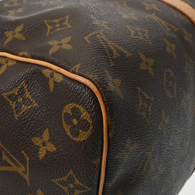 LOUIS VUITTON ルイヴィトン モノグラム キーポル 45 ブラウン M41428 ユニセックス モノグラムキャンバス ボストンバッグ Bランク 中古 銀蔵