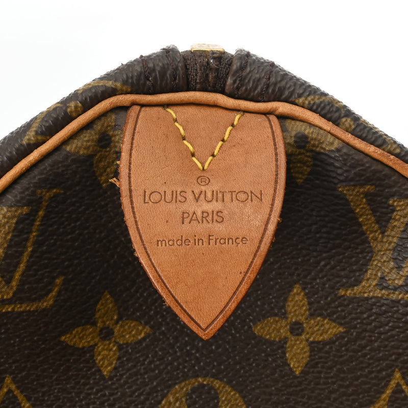 LOUIS VUITTON ルイヴィトン モノグラム スピーディ 40 ブラウン M41522 レディース モノグラムキャンバス ハンドバッグ Bランク 中古 銀蔵