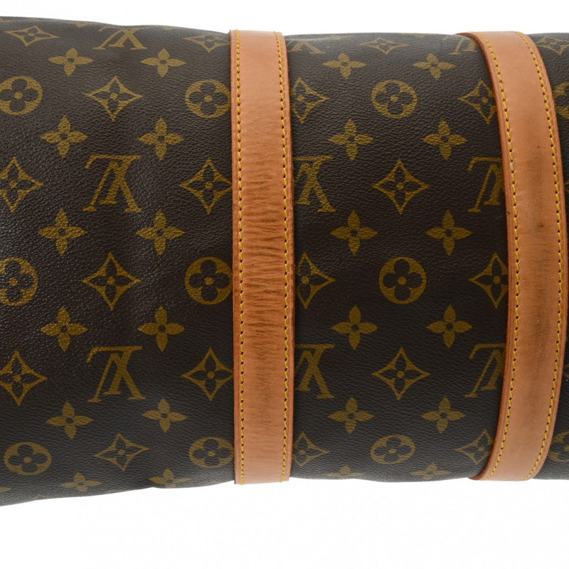 LOUIS VUITTON ルイヴィトン モノグラム キーポル 45 ブラウン M41428 ユニセックス モノグラムキャンバス ボストンバッグ Bランク 中古 銀蔵