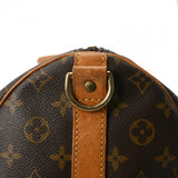 LOUIS VUITTON ルイヴィトン モノグラム キーポル バンドリエール 55 ブラウン M41414 ユニセックス モノグラムキャンバス ボストンバッグ Bランク 中古 銀蔵