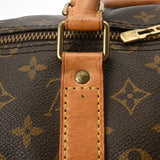 LOUIS VUITTON ルイヴィトン モノグラム キーポル バンドリエール 55 ブラウン M41414 ユニセックス モノグラムキャンバス ボストンバッグ Bランク 中古 銀蔵