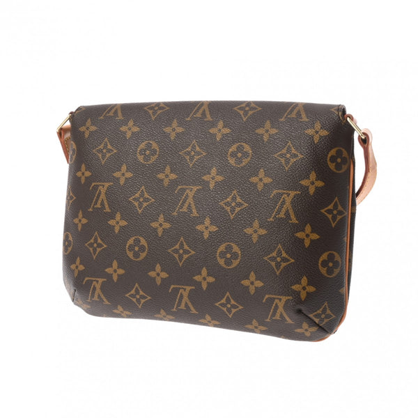 LOUIS VUITTON ルイヴィトン モノグラム ミュゼットタンゴ ブラウン レディース モノグラムキャンバス ショルダーバッグ ABランク 中古 銀蔵