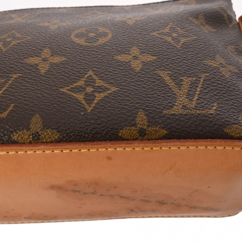 LOUIS VUITTON ルイヴィトン モノグラム トロター  ブラウン M51240 レディース モノグラムキャンバス ショルダーバッグ Bランク 中古 銀蔵