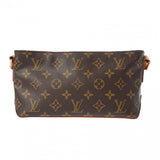 LOUIS VUITTON ルイヴィトン モノグラム トロター  ブラウン M51240 レディース モノグラムキャンバス ショルダーバッグ Bランク 中古 銀蔵