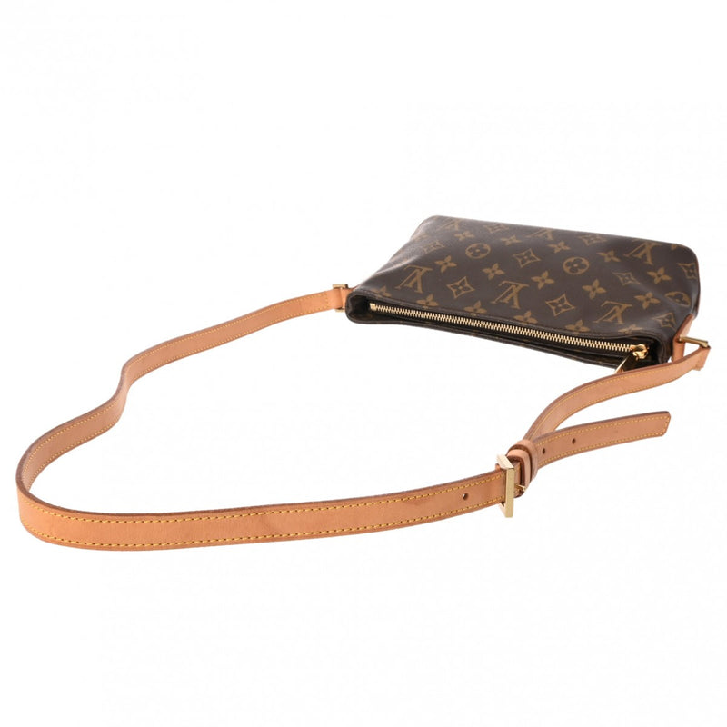 LOUIS VUITTON ルイヴィトン モノグラム トロター  ブラウン M51240 レディース モノグラムキャンバス ショルダーバッグ Bランク 中古 銀蔵