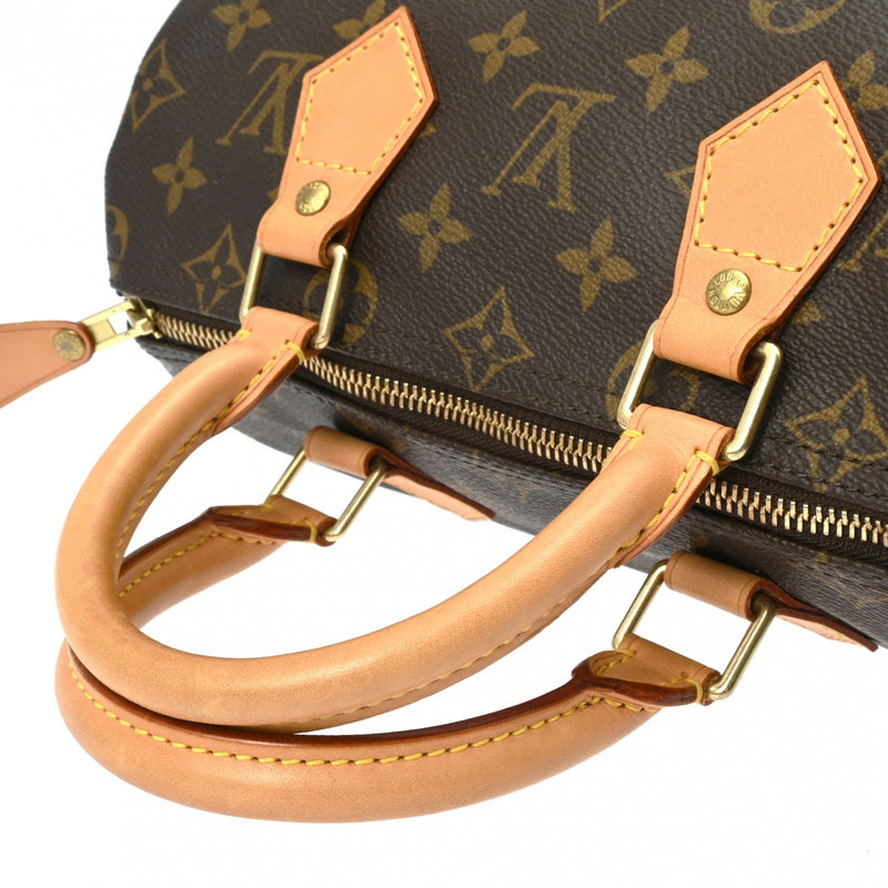 LOUIS VUITTON ルイヴィトン モノグラム スピーディ 25 ブラウン M41528 レディース モノグラムキャンバス ハンドバッグ ABランク 中古 銀蔵