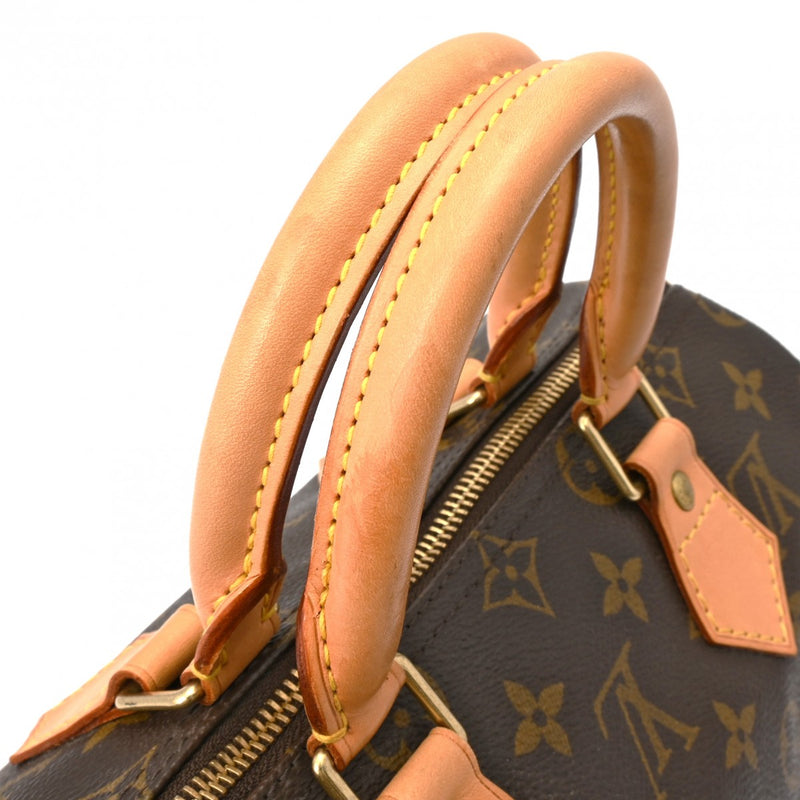 LOUIS VUITTON ルイヴィトン モノグラム スピーディ 25 ブラウン M41528 レディース モノグラムキャンバス ハンドバッグ ABランク 中古 銀蔵