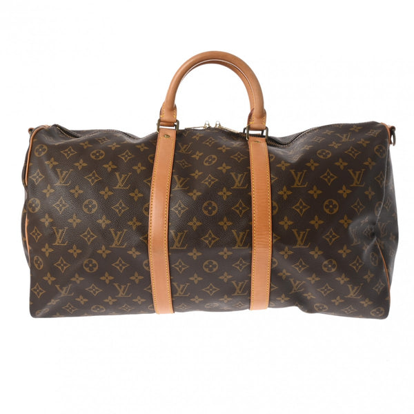 LOUIS VUITTON ルイヴィトン モノグラム キーポル バンドリエール 50 2WAY ブラウン M41416 ユニセックス モノグラムキャンバス ボストンバッグ ABランク 中古 銀蔵