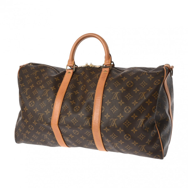 LOUIS VUITTON ルイヴィトン モノグラム キーポル バンドリエール 50 2WAY ブラウン M41416 ユニセックス モノグラムキャンバス ボストンバッグ ABランク 中古 銀蔵