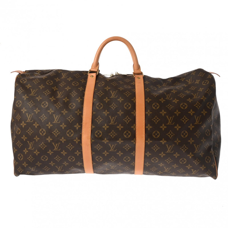 LOUIS VUITTON ルイヴィトン モノグラム キーポル 60 ブラウン M41422 ユニセックス モノグラムキャンバス ボストンバッグ ABランク 中古 銀蔵