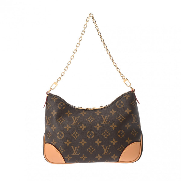 LOUIS VUITTON ルイヴィトン モノグラム ブーローニュ NM 2WAY ブラウン M45832 レディース モノグラムキャンバス ショルダーバッグ Aランク 中古 銀蔵