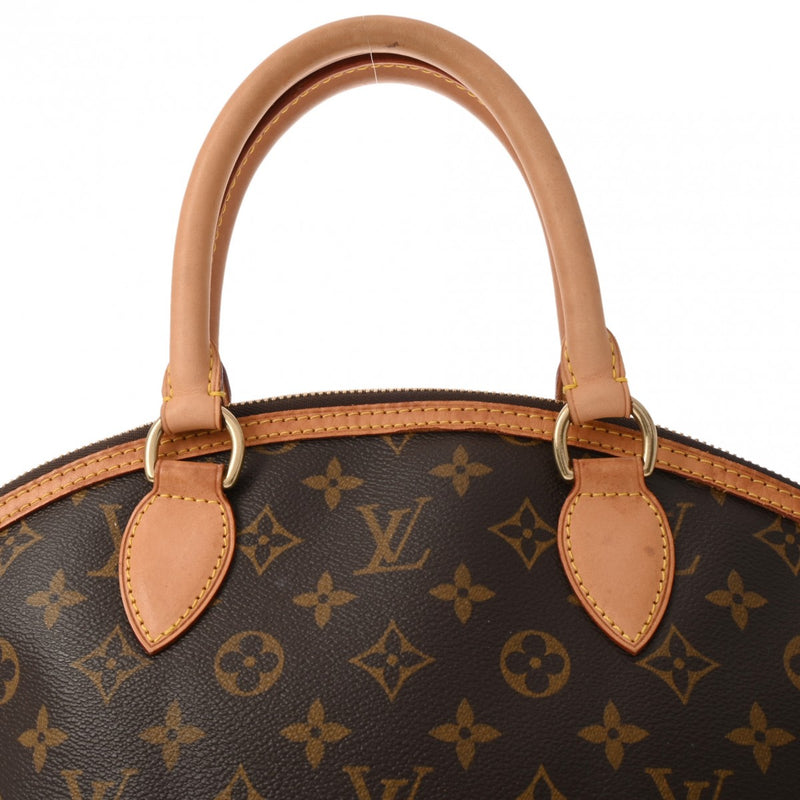 LOUIS VUITTON ルイヴィトン モノグラム ロックイット ヴェルティカル ブラウン M40103 レディース モノグラムキャンバス ハンドバッグ Bランク 中古 銀蔵