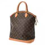 LOUIS VUITTON ルイヴィトン モノグラム ロックイット ヴェルティカル ブラウン M40103 レディース モノグラムキャンバス ハンドバッグ Bランク 中古 銀蔵