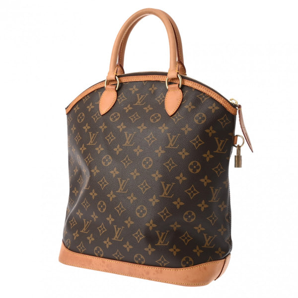 LOUIS VUITTON ルイヴィトン モノグラム ロックイット ヴェルティカル ブラウン M40103 レディース モノグラムキャンバス ハンドバッグ Bランク 中古 銀蔵