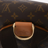 LOUIS VUITTON ルイヴィトン モノグラム モンスリ GM ブラウン M51135 レディース モノグラムキャンバス リュック・デイパック Bランク 中古 銀蔵