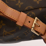 LOUIS VUITTON ルイヴィトン モノグラム モンスリ GM ブラウン M51135 レディース モノグラムキャンバス リュック・デイパック Bランク 中古 銀蔵