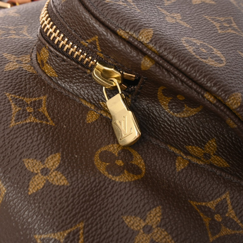 LOUIS VUITTON ルイヴィトン モノグラム モンスリ GM ブラウン M51135 レディース モノグラムキャンバス リュック・デイパック Bランク 中古 銀蔵