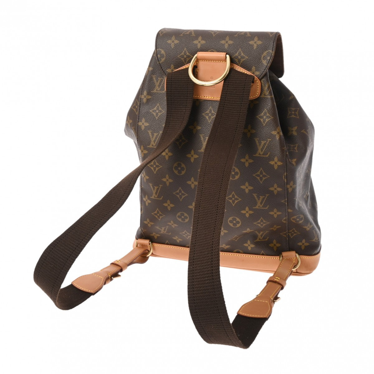 ルイヴィトンモンスリ GM 14145 ブラウン レディース モノグラムキャンバス リュック・デイパック M51135 LOUIS VUITTON  中古 – 銀蔵オンライン