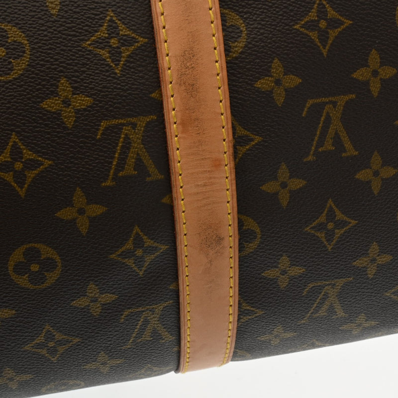 LOUIS VUITTON ルイヴィトン モノグラム キーポル 50 ブラウン M41426 ユニセックス モノグラムキャンバス ボストンバッグ Bランク 中古 銀蔵