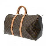 LOUIS VUITTON ルイヴィトン モノグラム キーポル 50 ブラウン M41426 ユニセックス モノグラムキャンバス ボストンバッグ Bランク 中古 銀蔵