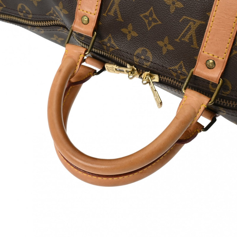 LOUIS VUITTON ルイヴィトン モノグラム キーポル 50 ブラウン M41426 ユニセックス モノグラムキャンバス ボストンバッグ Bランク 中古 銀蔵