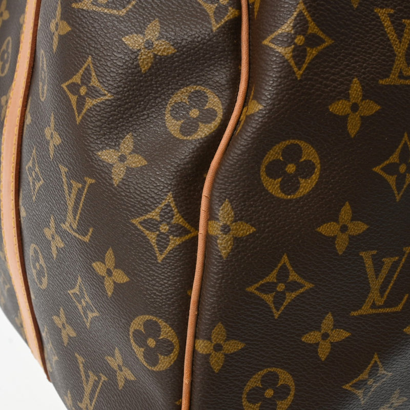 LOUIS VUITTON ルイヴィトン モノグラム キーポル バンドリエール 60 ブラウン M41412 ユニセックス モノグラムキャンバス ボストンバッグ Bランク 中古 銀蔵