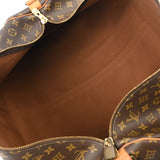 LOUIS VUITTON ルイヴィトン モノグラム キーポル バンドリエール 60 ブラウン M41412 ユニセックス モノグラムキャンバス ボストンバッグ Bランク 中古 銀蔵