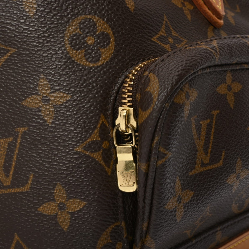 LOUIS VUITTON ルイヴィトン モノグラム ミニモンスリ ブラウン M51136 レディース モノグラムキャンバス リュック・デイパック Bランク 中古 銀蔵