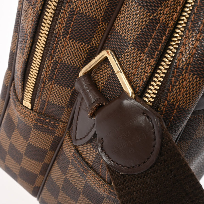 LOUIS VUITTON ルイヴィトン ダミエ リポーター PM SPオーダー ブラウン ユニセックス ダミエキャンバス ショルダーバッグ ABランク 中古 銀蔵