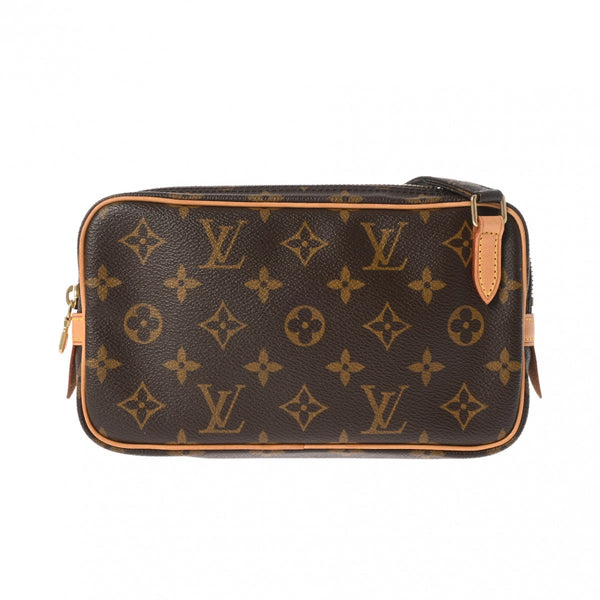 LOUIS VUITTON ルイヴィトン モノグラム マルリーバンドリエール ブラウン M51828 レディース モノグラムキャンバス ショルダーバッグ ABランク 中古 銀蔵