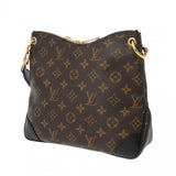 LOUIS VUITTON ルイヴィトン モノグラム オデオンNM PM ブラウン/ノワール M45353 レディース モノグラムキャンバス ショルダーバッグ Aランク 中古 銀蔵