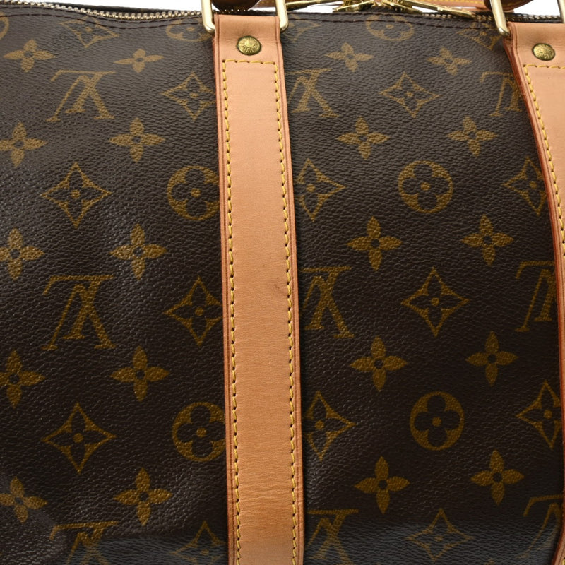 LOUIS VUITTON ルイヴィトン モノグラム キーポル 45 ブラウン M41428 ユニセックス モノグラムキャンバス ボストンバッグ ABランク 中古 銀蔵