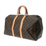 LOUIS VUITTON ルイヴィトン モノグラム キーポル 45 ブラウン M41428 ユニセックス モノグラムキャンバス ボストンバッグ ABランク 中古 銀蔵