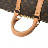 LOUIS VUITTON ルイヴィトン モノグラム キーポル 45 ブラウン M41428 ユニセックス モノグラムキャンバス ボストンバッグ ABランク 中古 銀蔵