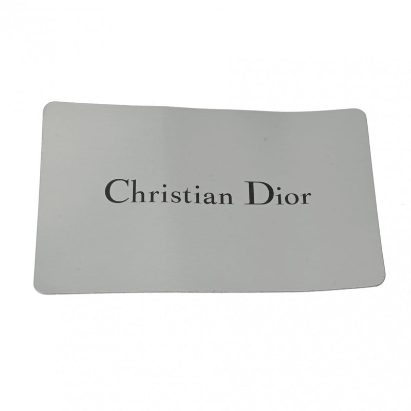 CHRISTIAN DIOR クリスチャンディオール レディディオール マイクロ バニティ ハート柄 ネイビー/レッド S09180SGA レディース レザー ハンドバッグ Aランク 中古 銀蔵