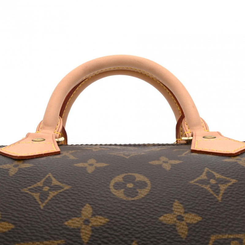 LOUIS VUITTON ルイヴィトン モノグラム スピーディ 30 ブラウン M41526 レディース モノグラムキャンバス ハンドバッグ Aランク 中古 銀蔵