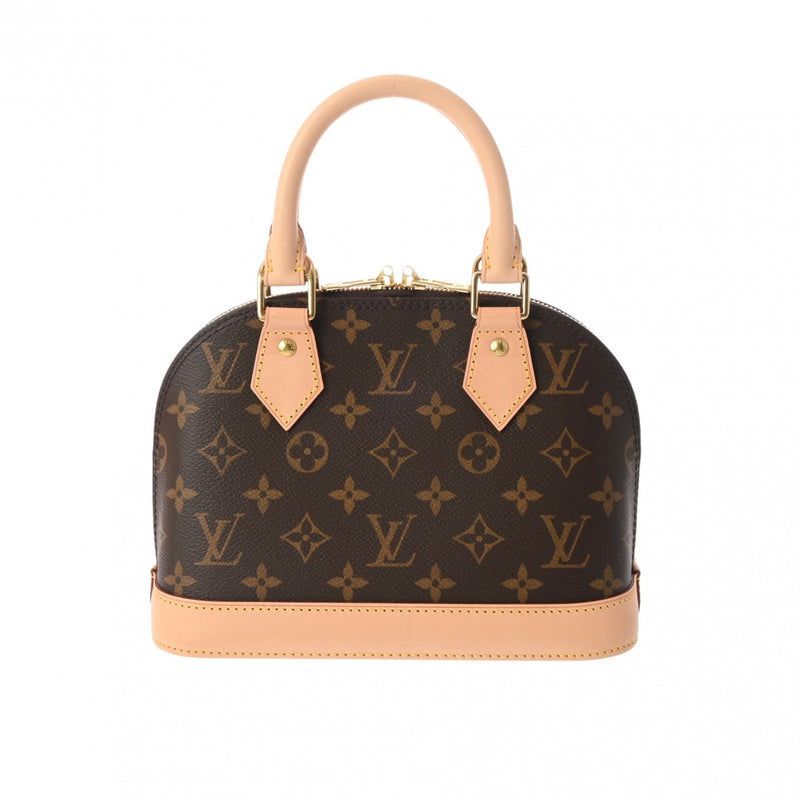 LOUIS VUITTON ルイヴィトン モノグラム アルマ BB 2WAY ブラウン M46990 レディース モノグラムキャンバス ハンドバッグ 新同 中古 銀蔵