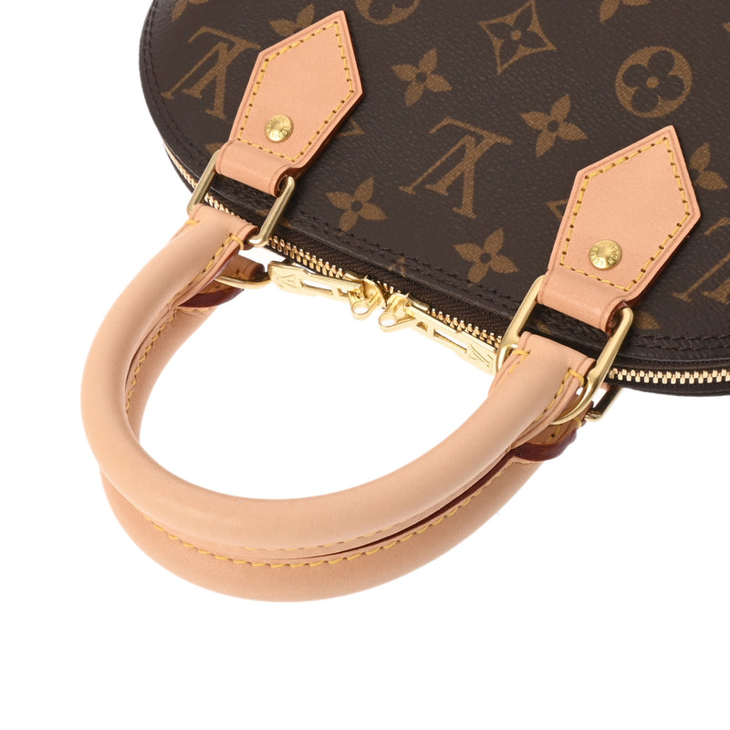 LOUIS VUITTON ルイヴィトン モノグラム アルマ BB 2WAY ブラウン M46990 レディース モノグラムキャンバス ハンドバッグ 新同 中古 銀蔵