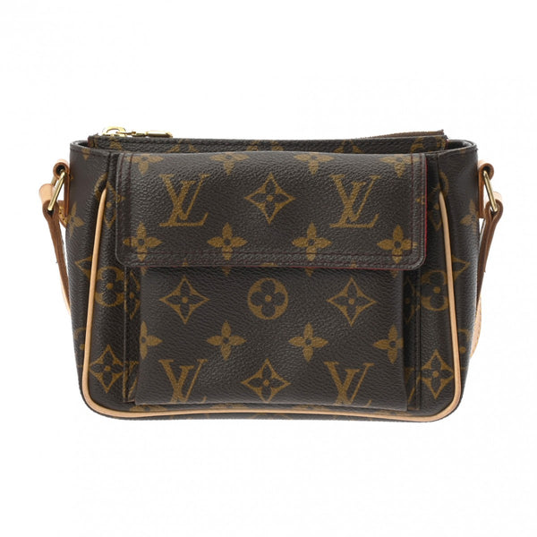 LOUIS VUITTON ルイヴィトン モノグラム ヴィバシテ PM ブラウン M51165 レディース モノグラムキャンバス ショルダーバッグ ABランク 中古 銀蔵