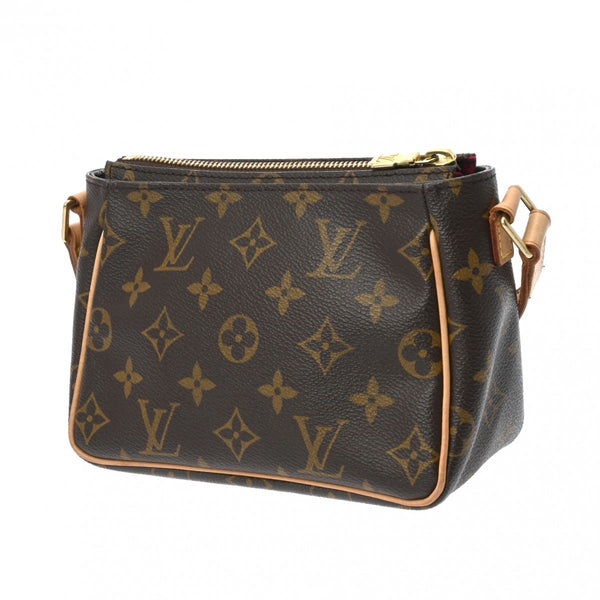 LOUIS VUITTON ルイヴィトン モノグラム ヴィバシテ PM ブラウン M51165 レディース モノグラムキャンバス ショルダーバッグ ABランク 中古 銀蔵